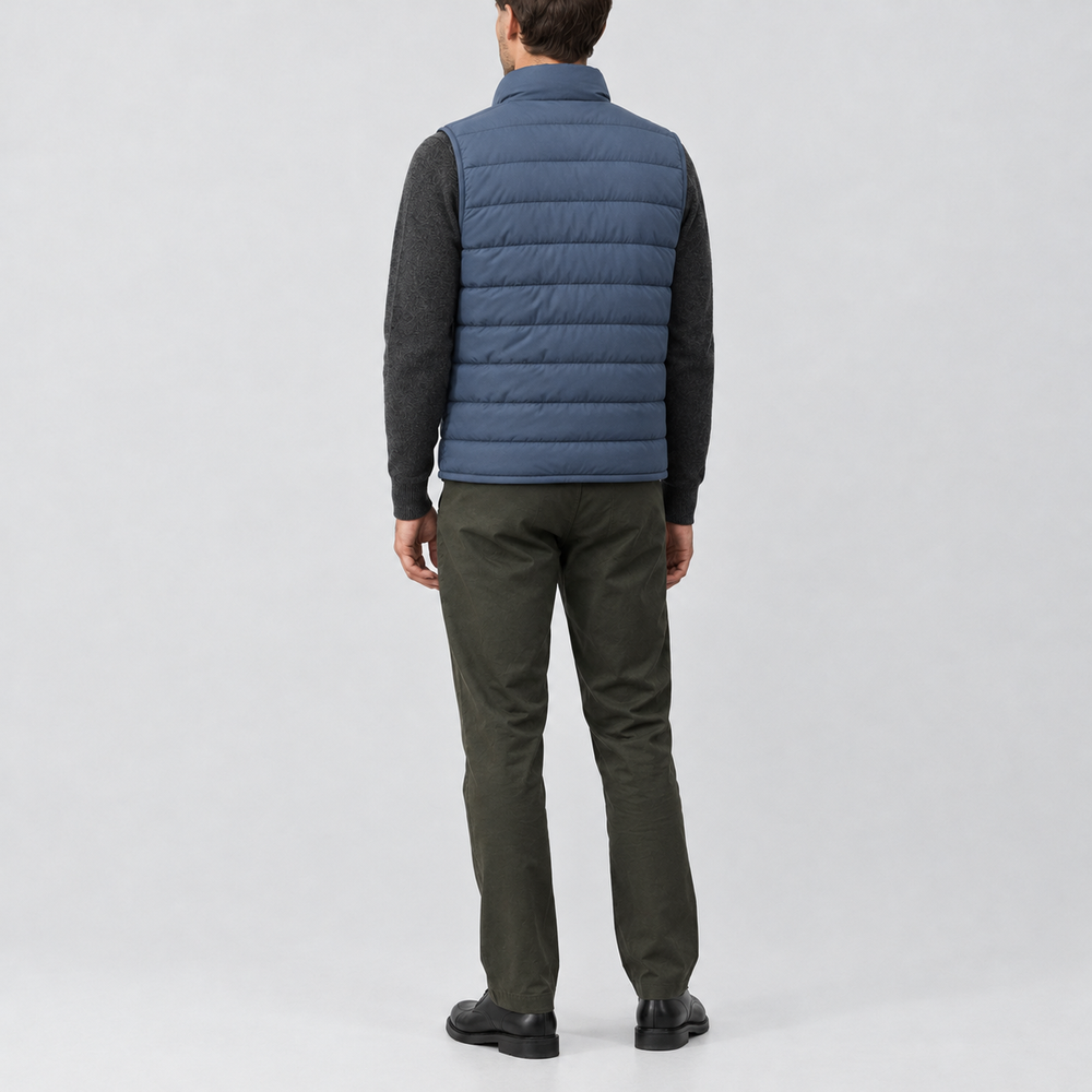 The Puffer Gilet, back