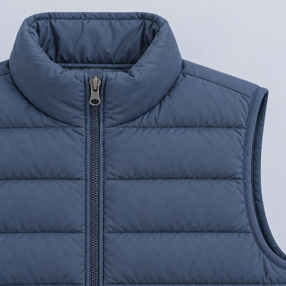 The Puffer Gilet, detail