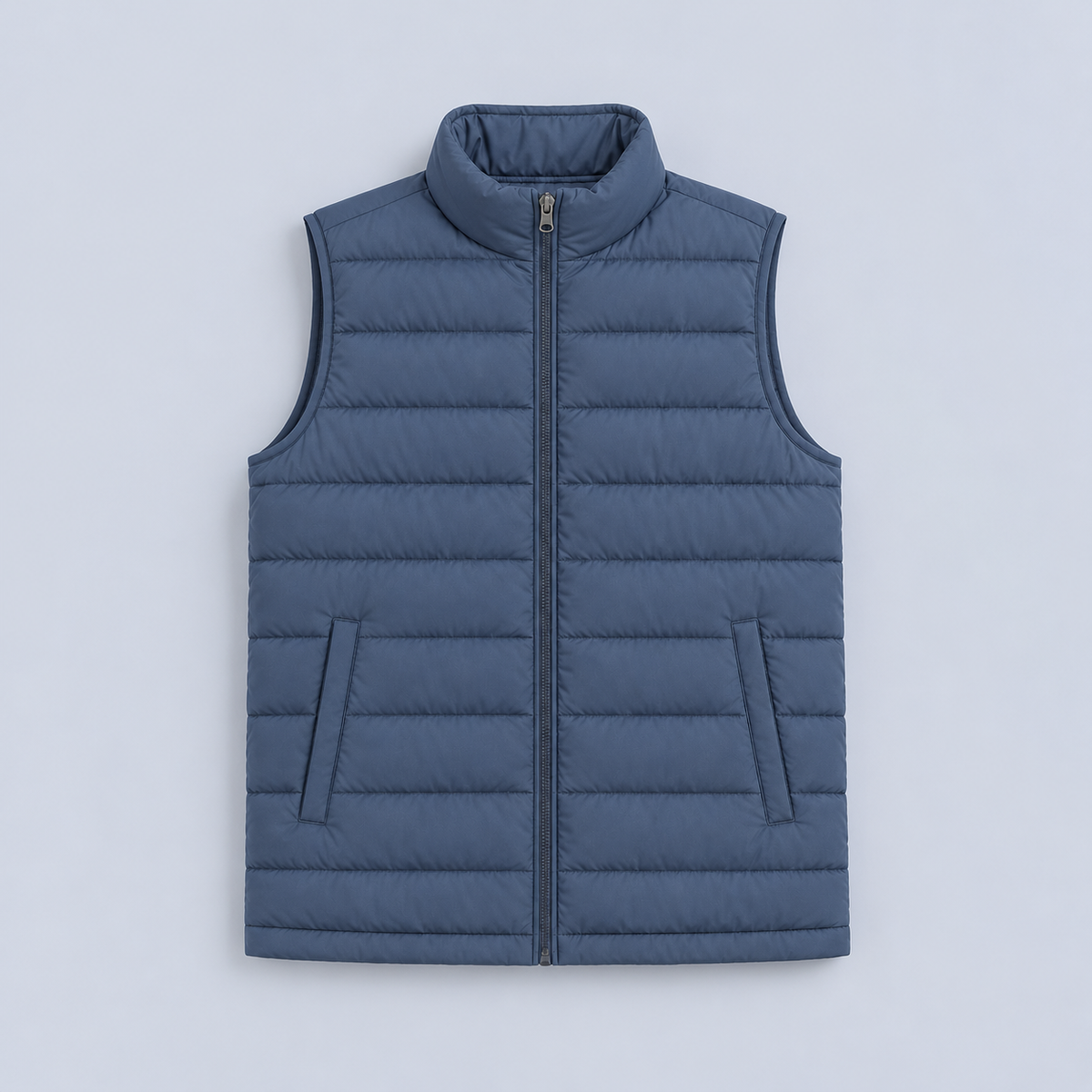 The Puffer Gilet, laid flat